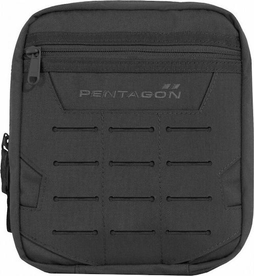 Pentagon EDC Pouch Military Pouch Belt made of Cordura Black 2.3lt