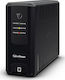 CyberPower UT1050EG UPS Line-Interactive 1050VA 630W με 4 Schuko Πρίζες