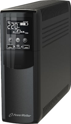 Powerwalker VI 800 CSW IEC UPS Line-Interactive 800VA 480W with 8 IEC Power Plugs