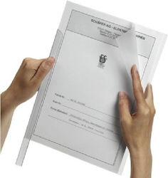 DURABLE double-sheet transparent plastic folder