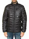 Release Insulator Geacă pentru bărbați de iarnă Puffer Impermeabil Negru