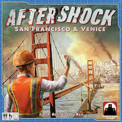 Stronghold Games Board Game Aftershock: San Francisco & Venice for 2-5 Players 14+ Years SG2015 (EN)