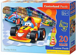 Kids Puzzle Racing Action 20pcs Castorland