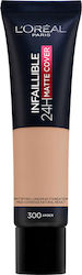 L'Oreal Paris Infaillible 24H Matte Cover Flüssiges Make-up 300 Amber 30ml