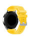 Twill Texture Strap Silicone Yellow (Amazfit GTR 47mm)