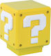 Paladone Lampă decorativă pentru copii Super Mario Question Block Galben 3εκ.