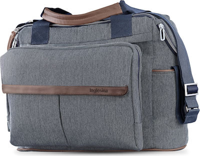 Inglesina Τσάντα-cușetă umăr/mână Dual Aptica Denim 42x15x52cm