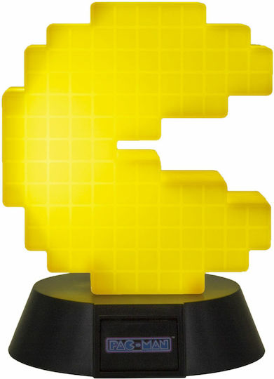 Paladone Led Kids Decorative Lamp Pac-Man Yellow 8x10cm