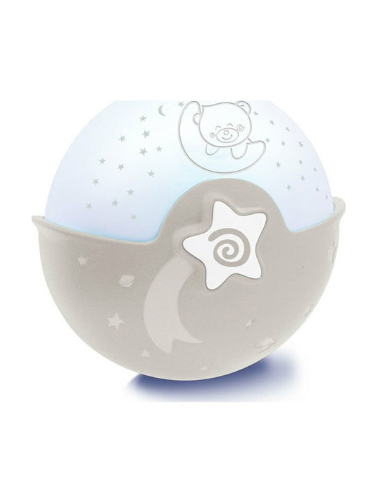 Infantino Rotating Kids Projector Lamp Wom with Stars Projection Blue