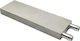 Haitronic HS1230 CPU-Wasserblock 40 x 120 mm Silber HS1230-120