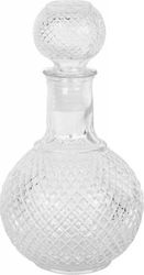 Keskor Glass Round Carafe Glass Liqueur Decanter 21cm with Stopper 500ml Keskor Glass Round Carafe Glass Liqueur Decanter 21cm with Stopper 500ml