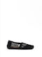 Moroccan Women's Knitted Espadrilles Black