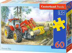 Puzzle pentru Copii Forest Site pentru 5++ Ani 60buc (Diverse modele) 1 buc Castorland