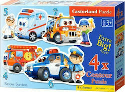 Kids Puzzle Rescue Services 22pcs Castorland