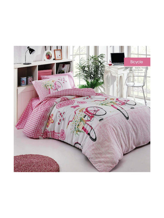 Mc Decor Set Kids Duvet Cover Single Pink