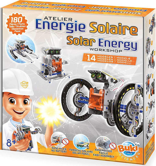 Buki Solar Energy 14 in 1 Workshop STEM Educational Game Engineering for 8+ years old Years Old