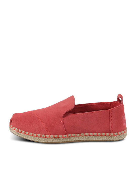 Alpargatas Deconstructed Suede Γυναικείες Εσπαντρίγιες Hibiscus