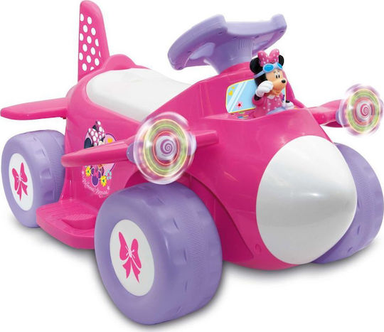 Minnie Kids Electric Car One-Seater 6 Volt Pink 057885/pink