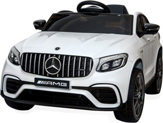 Mercedes-AMG GLC 63s Cu Un Loc Cu Telecomandă Inspirat 12 Volți Alb Pentru 3+ Ani