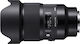 Sigma Пълен кадър Фотообектив 20mm f/1.4 DG HSM Art Широк ъгъл за Лайка Л Монтаж Черен
