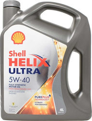 Shell Helix Ultra 5W-40 4lt Pure Plus Technology