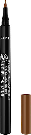 Rimmel Brow Pro Micro 24HR Precision Stroke Eyebrow Pen 002 Honey Brown