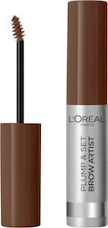 L'Oreal Paris Brow Artist Plump & Set Mascara pentru Sprâncene 105 Brunetă