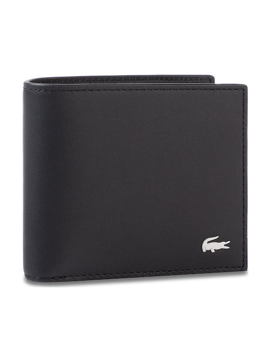 Billfold CC Holder Leder Herrenbrieftasche Schwarz