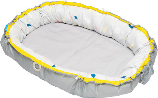 Taf Toys Бебешка възглавница-гнездо Take Along Cosy Mat Сив 100x72cm