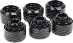 Alphacool Eiszapfen 16mm Fittings Black 17379