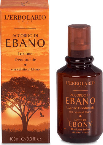 L' Erbolario Accordo Di Ebano Αποσμητικό σε Spray Χωρίς Αλουμίνιο 100ml