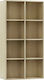 Bookcase Sonoma Oak 66x30x130cm