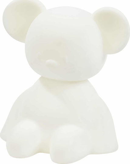 Nattou Kids Decorative Lamp Mouse with Color Changes White 13.5x10.5x14εκ.