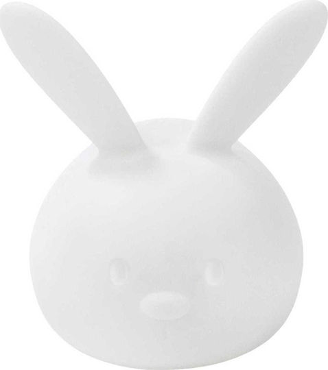 Nattou Kids Decorative Lamp Lapidou Bunny with Color Changes White 13.5x10.5x14εκ.