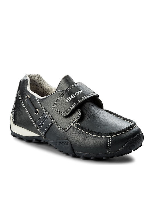 Kinder-Mokassins Schwarz J Snake Moc B A