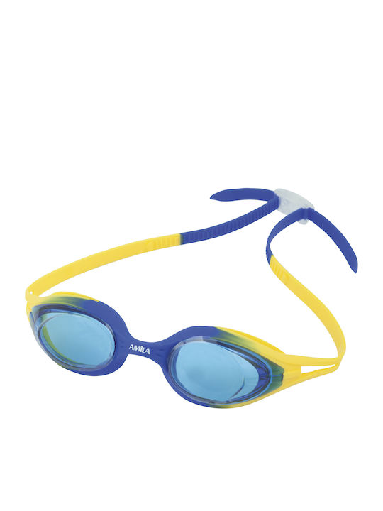 AMILA S3010JAF Kids Multicolour Swimming Goggles
