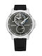 Tommy Hilfiger Logan Men's Watch 46mm Battery with Black Rubber Strap