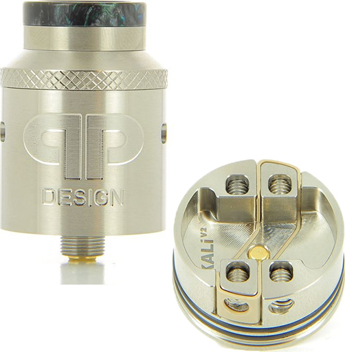 QP Design Kali V2 RDA Stainless Steel Skroutz.gr