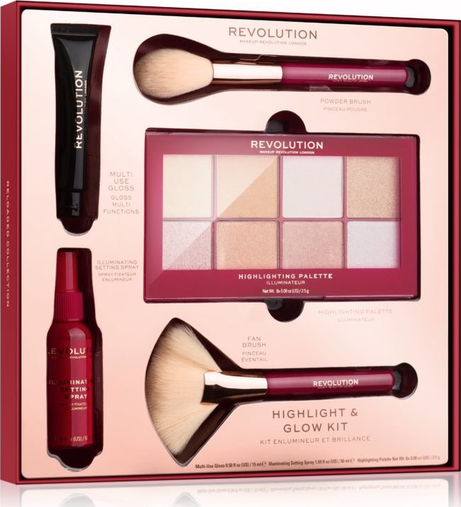 Revolution Beauty Highlight & Glow Kit Skroutz.gr