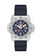 Luminox Watch Battery with Blue Rubber Strap 3253