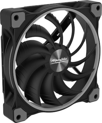 Alpenfoehn Wing Boost ARGB Ventilator Carcasă 120mm cu Conexiune 4-Pin PWM 1buc