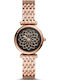 Fossil Carlie Women's Watch with Pink Gold Metal Bracelet