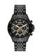 Michael Kors Bayville Uhr Chronograph mit Schwarz Metallarmband