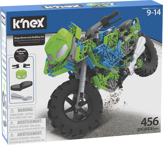 K'Nex Παιχνίδι Κατασκευών Πλαστικό Mega Motorcycle για Παιδιά 9+ Ετών