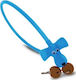 CUBE Cable Lock Hps Dog Bicycle Cable Lock with Key Blue