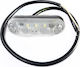 M-Tech Lkw-Volumenlichter 1Stück 12 / 24V - Weiß WMLHOR370