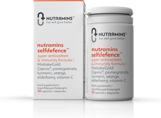 Nutramins Selfdefence Συμπλήρωμα για την Ενίσχυση του Ανοσοποιητικού 30 κάψουλες