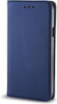 Forcell Synthetic Leather Book Navy Blue (Redmi 8)