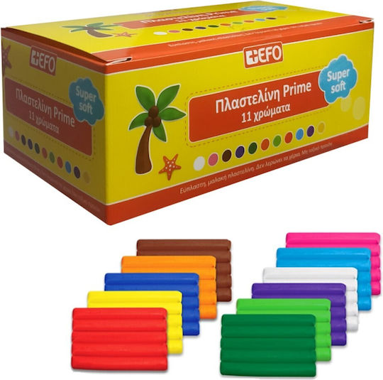 +Efo Knete in Verpackung Prime für 3+ Jahre, 11 Stück