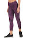 GSA 17-29111 Women's Cropped Training Legging Purple